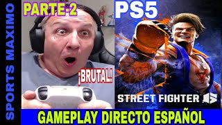 STREET FIGHTHER 6, PARTE-2 (PS5) GAMEPLAY DIRECTO ESPAÑOL.¿MERECE LA PENA?