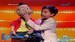 Wowowin: Young ventriloquist, bigay todo sa monthly finals!