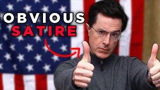 Why Don't Conservatives Understand OBVIOUS Satire? (also ft. frank miller & comic art stunlock)