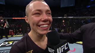 UFC 261: Rose Namajunas Octagon Interview | "I Did It Again!"