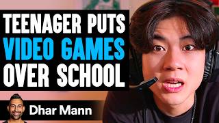Teenager Puts VIDEO GAMES Over SCHOOL, What Happens Next Is Shocking | Dhar Mann Studios