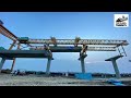 j kumar launches 1st u girders for mumbai metro line 9 through straddle carriers tgt articles