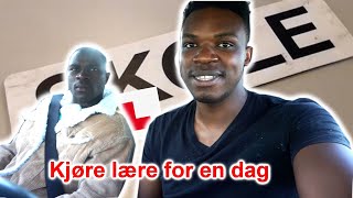 Kjøre lære for en dag! med Samuel som er ny i Norge┃ Vlog ┃