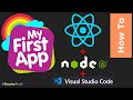 How to Install Visual Studio Code | Create React JS App w\ NPM