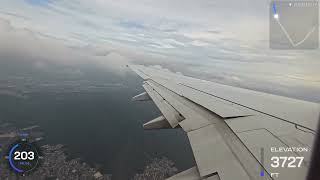 [4K] SKY/BC12 Fukuoka RJFF(FUK) Departure View Skymark Airlines B738NG