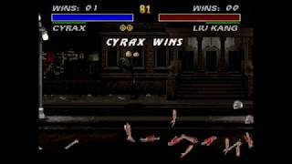 Mortal Kombat 3 Cyrax Self Destruct Fatality