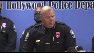 Hollywood FL Police LODD update press conference 10-18-2021