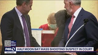 Alleged Half Moon Bay gunman pleads not guilty to 7 murder counts