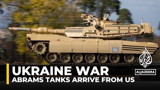 First US-made Abrams Tanks arrive in Ukraine, Zelenskyy Says
