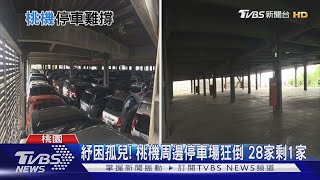 桃機周邊停車場狂倒 28家僅剩1家! 中央地方踢皮球 淪紓困孤兒│十點不一樣 20201203