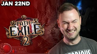 Insanely Strong Gamer Zooming Through - Path of Exile 2