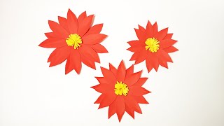 [Origami] Paper Flower | Easy Paper Flower Decoration at Home