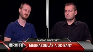 Pásztor Albert-ügy: Meghasonlás a DK-ban?