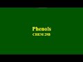 Phenols - Identification of Unknowns (Part 5)