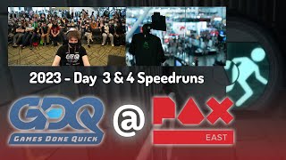 GDQ Hotfix presents PAX East Speedrun Stage Days 3 and 4