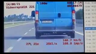 Pijany Ukrainiec pędził busem prawie 160 km/h! W trakcie jazdy zamienił się miejscami z pasażerem!