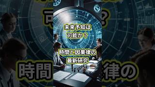 未来予知は可能か？：時間と因果律の最新研究 #科学 #物理学 #量子力学