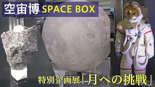 空宙博「スペースボックス」で企画展「月への挑戦」を開催中