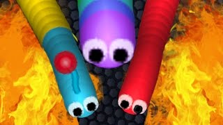 45K+ TOP PLAYER MASSIVE TEAMING KILLS - 2 V 1 Slither.io Gameplay (Funny Moments)