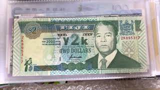 斐济2000年千禧年纪念钞（Fiji 2 Dollars commemorative banknote）