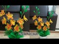 DIY How to make nylon stocking flowers 