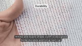 White vs Black Shade Cloth: Unlocking the Secrets