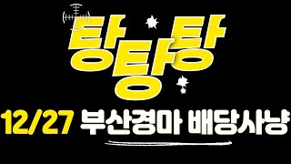 12/27 경마왕🚀김필🚀금요부산경마 \