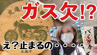 【ガス欠寸前】バイク寺で絶景みながら薬膳カレーを食べた後に・・・・【本瀧寺】