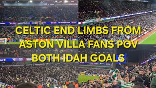 Celtic End Limbs For Both Idah Goals From Aston Villa Fans POV