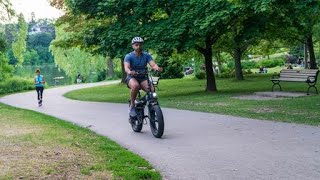 Electric bike: LEVO 20, a folding fat tire electric bike from vBike Canada.