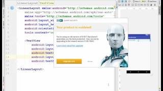 Android Basic tutorial 03 (linear layout)