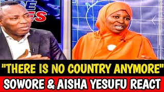 WATCH! Omoyele Sowore \u0026 Aisha Yesufu DESTROYED TINUBU (!LLEGIT!MATE PRES!DENT)