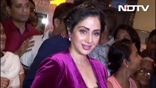 Sridevi Interacts With Fans At A Special Screening Of MOM