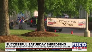 Successful Shred Event at FOX10 News