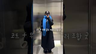 무신사 스탠다드 이렇게 예뻤나요..?(feat.아이템 추천💙) #겨울코디 #무신사