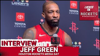 Jeff Green | Houston Rockets Media Day | 2024-2025 NBA Season