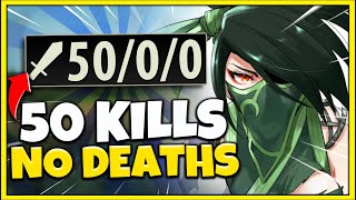 Challenge: Get 50 Kills Without Dying in Ranked *INSANE DIFFICULTY* - League of Legends