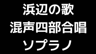 02 「浜辺の歌」信長貴富編(混声合唱版)MIDI ソプラノ 音取り音源