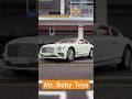 1:24 Diecast Bentley Continental GT Metal Pull Back Car with 6 Openable Doors & Sound Light