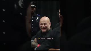 Reporter: "Can Nate Diaz light up a Blunt!?" to Dallas Police!? 😂 #shorts