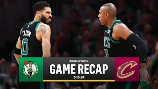 2024 NBA Playoffs: Celtics DEFEAT Cavaliers, ADVANCE to EAST FINALS | CBS Sports