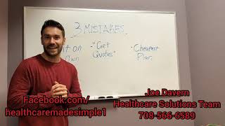 Don't Make These Three Health Insurance Mistakes