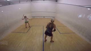 Finale Femme-Open de Louvigny-Prairie Squash, Mai 2016, BESNIER VS LESAGE PEREZ 1ère partie