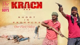 Krack Movie Hindi Fight Scene Spoof Mobile Shoot 👊🔥 The Indian Boys First Video_ Ravi South Movie