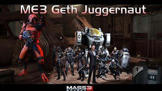 ME3 Geth Juggernaut Platinum Solo (Giant Cerberus)