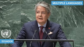 🇪🇨 Ecuador - Constitutional President Addresses United Nations General Debate, 78th Session | #UNGA