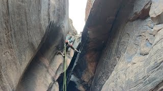 CRAZY Rappelling ADVENTURE in WATER Canyon UTAH!!! (Part 3)