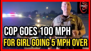 #AUDIT Cop Drives 100mph to catch a Woman in a 45mph zone; Phoenix, Arizona