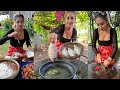 Cook special food recipe and eat