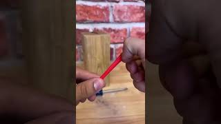 This Simple Straw Hack Will Change How You Work with Screws! #shorts